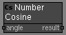 Math Number Cosine node
