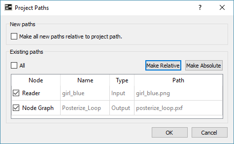 Project Paths