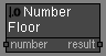 Math Number Floor node