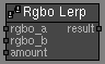 Math Rgbo Lerp node