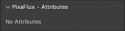 Blender add-on Attributes